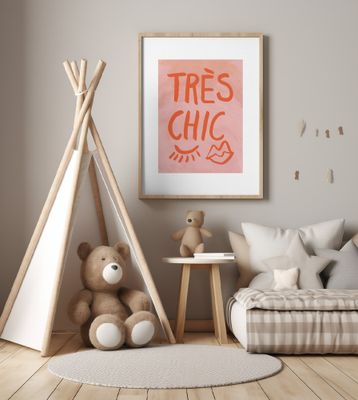 Très Chic Pink Frame