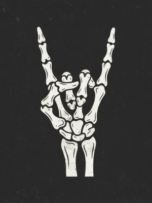 Rock On Skeleton