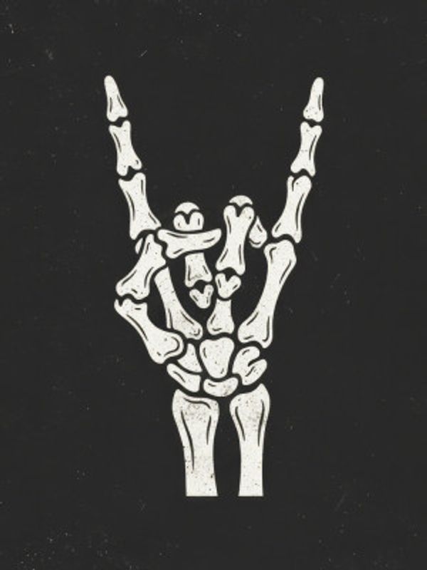 Rock On Skeleton