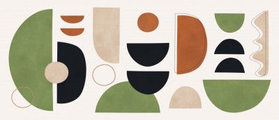 Array of Geometric Shapes