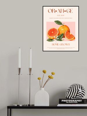 Vintage-themed With Vibrant Oranges