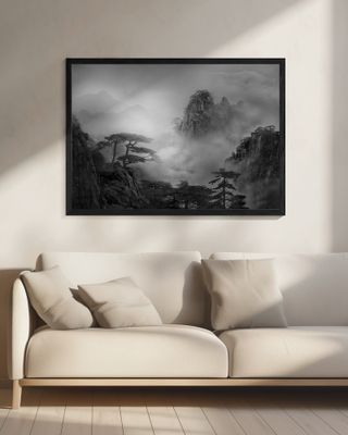 Huang Shan In The Fog