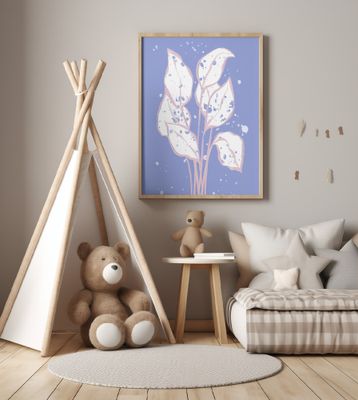 Delicate Leaf Sketch