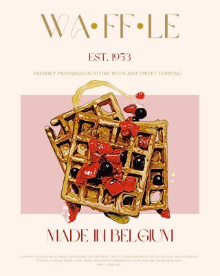 Waffle Print