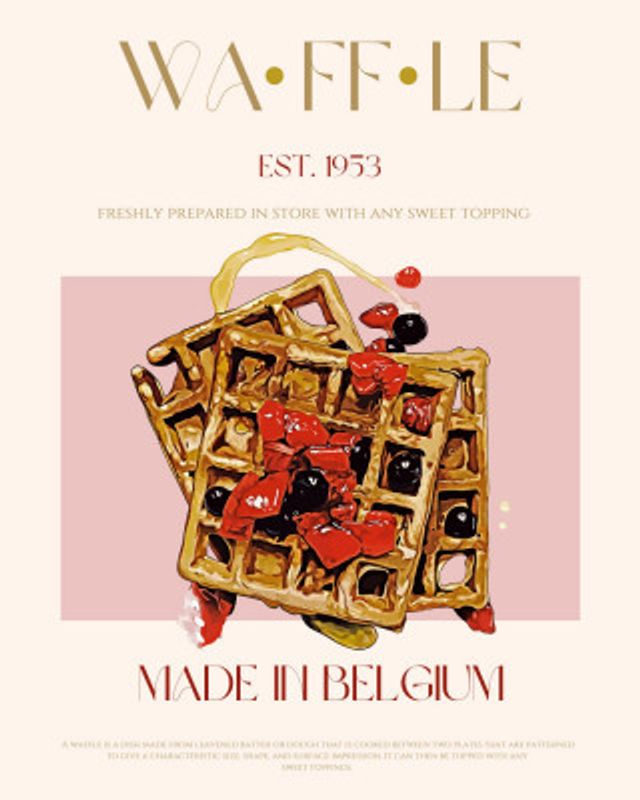 Waffle Print
