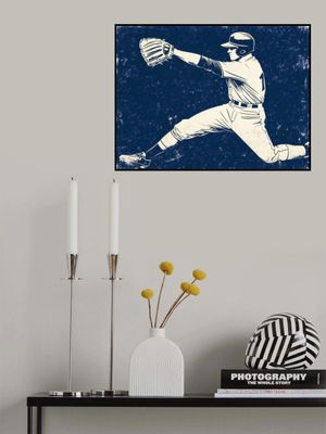 American Baseball Catcher