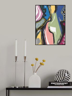 Colorful Abstract Bum