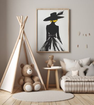 The Lady In the Black Hat