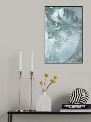 Green and White Acrylic