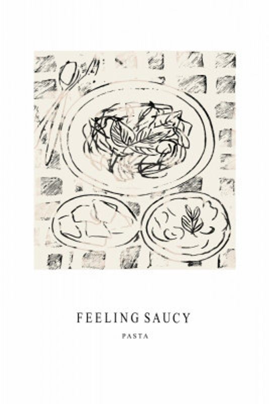 Illustration Of A Pasta Dish