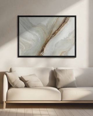 Marbled Texture In Neutral Tones