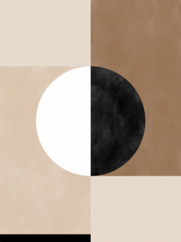 Geometric Shapes with a Central Circle