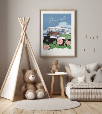 Bermuda (1940 1950) By Adolph Treidler