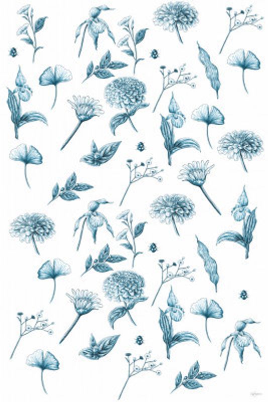 Linen Flowers_Ink