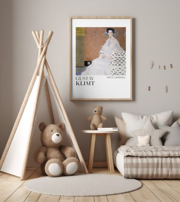 Bildnis Fritza Riedler (1906) Poster