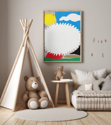 Bold Colors And Geometric Shapes