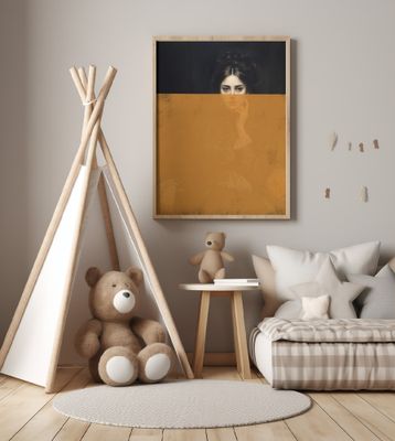 Altered Portrait of Woman