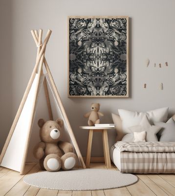 Organic Symmetrical Abstraction