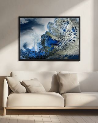 Beach House Art -Midnight Reef Tif