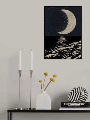 Moon Reflection on the Sea