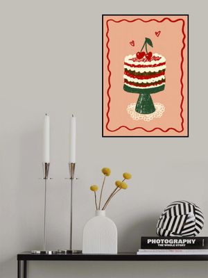 Poster Kirsch Torte Up