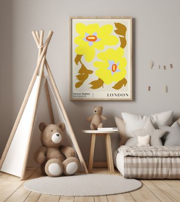 Flower Market. London