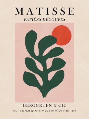 Bold Shapes and Red Sun