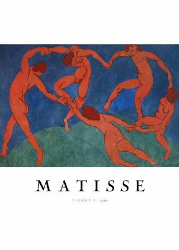 La Danse II By Henri Matisse
