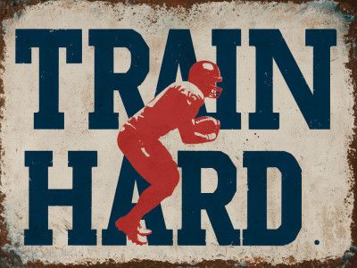 Pictufy American Football Train Hard