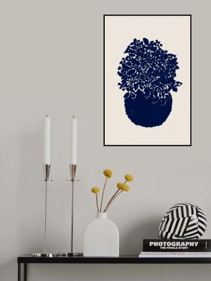 Potted Lilacs and Smoke Bush