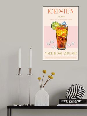 Refreshing Glass of Iced Tea