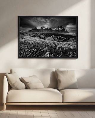 Stokksnes dunes and mountains