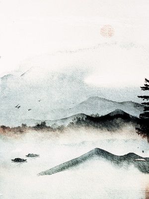 Serene Mountain Dawn