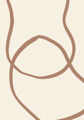 Abstract Lines Mocha 6