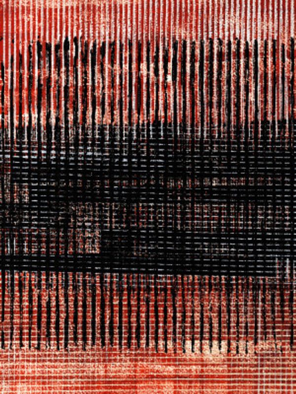 Abstract Artwork With Geometric Composition