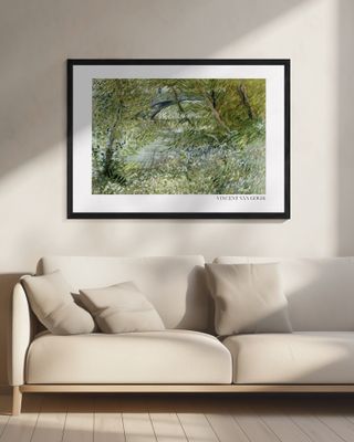 River Bank In Springtime (1887) Horisontal