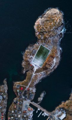 Henningsvaer Footbal Stadion