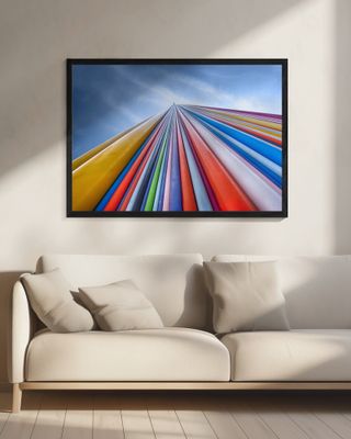 Rainbow From a Cloud