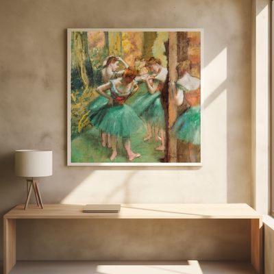 Dancers, Pink and Green