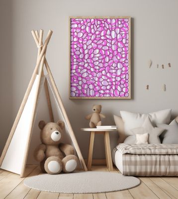 Vibrant Pink Shapes