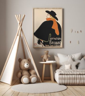 Aristide Bruant In His Cabaret (1893)