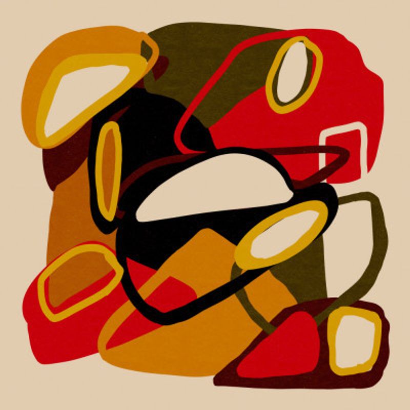 Bold move Abstract patterns circles