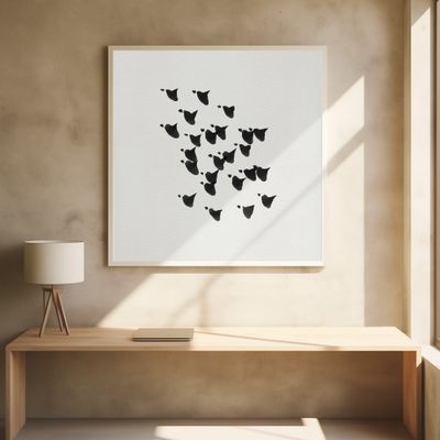 Birds In Flight   Upwards