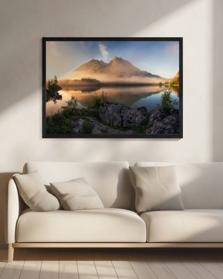 Golden Summer Morning in the Alps