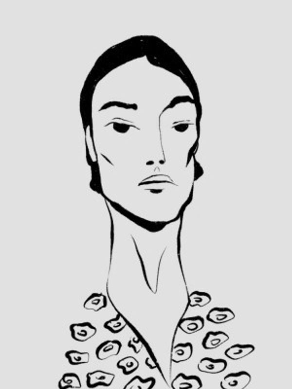 Bold Lines, Quiet Gaze