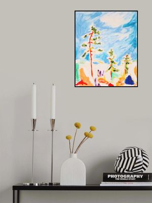 Snow At The Forest Edge No. II