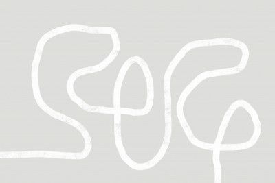 Intertwined White Lines