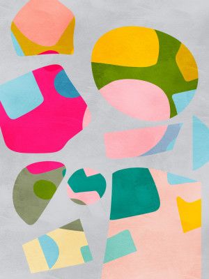 Minimal cutout colorful