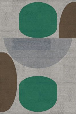 Woven Green Brown Grey 1