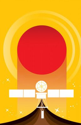 Mars Space Satellite